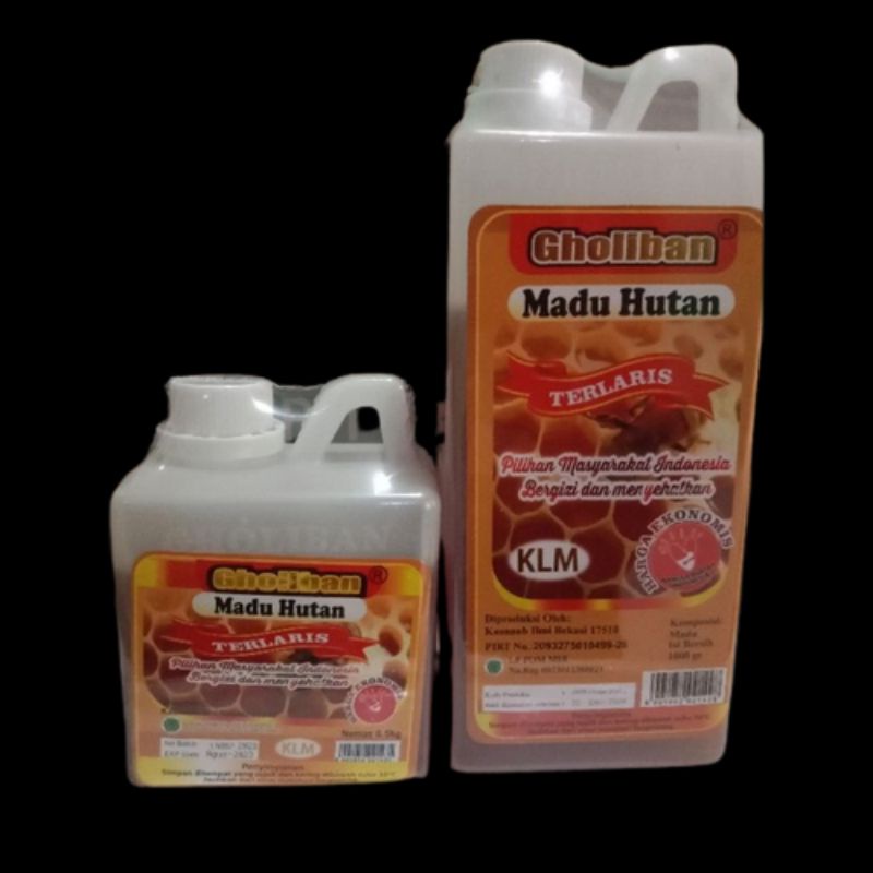 

MADU HUTAN KALIMANTAN GHOLIBAN 1kg - 500ge ASLI ( BOTOL EMBOSS )