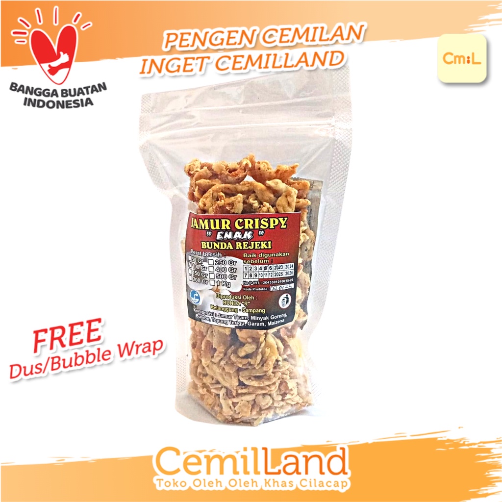 

Jamur Crispy Bunda Rejeki Jamur Krispi Keripik Jamur