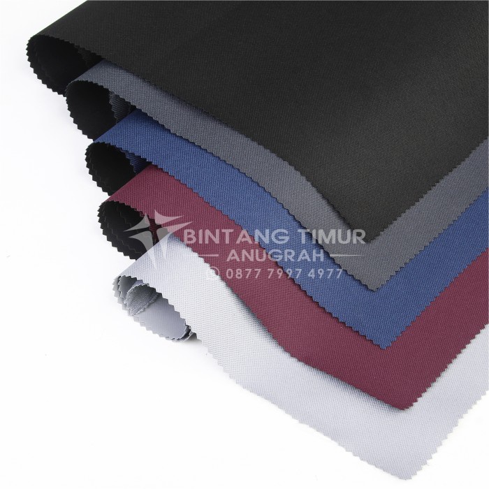 Kain Bahan Kain Tas Cordura / Dinier / Dinir 600 Pvc / 600D Pvc Kualitas A