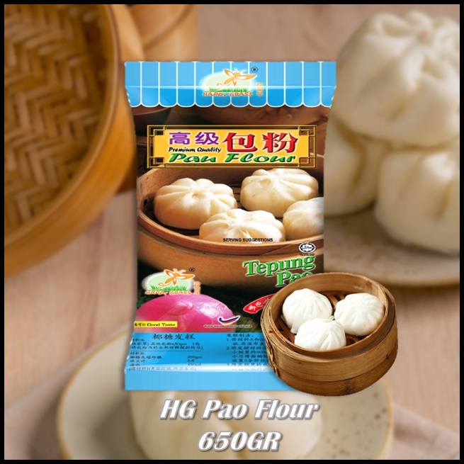 

Happy Grass Pao Flour 650GR