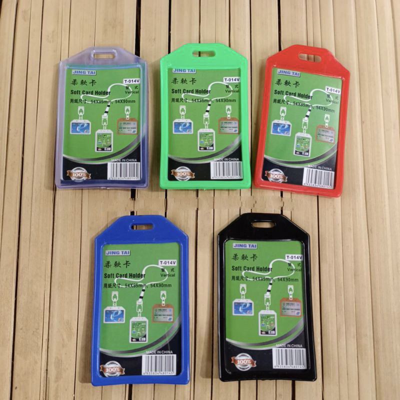 

ID CARD HOLDER | SOFT CASE CARD HOLDER VARIAN WARNA SINGGLE ELASTIS