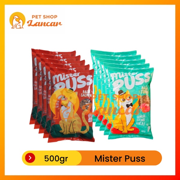 Mister Puss Makanan Kucing 500gr