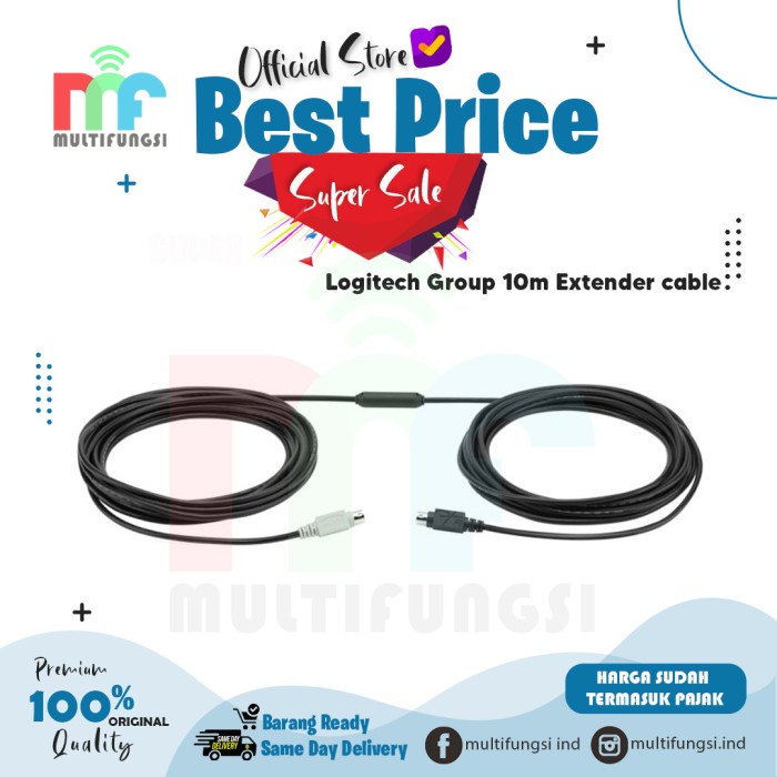 Earpon Logitech Group Extender Cable 10M