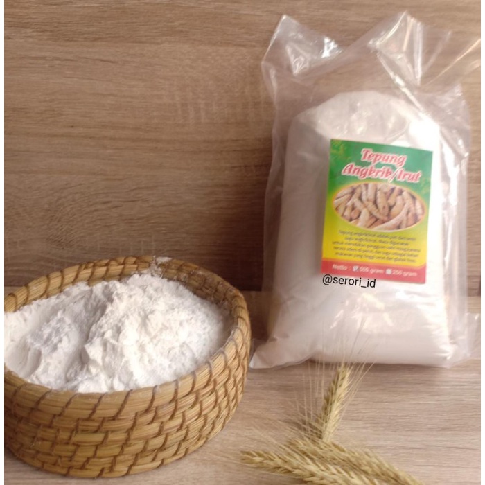 

[BISA COD] Pati Asam Lambung Gluten Free Tepung Irut/Garut/Arrowrut/Angkrik