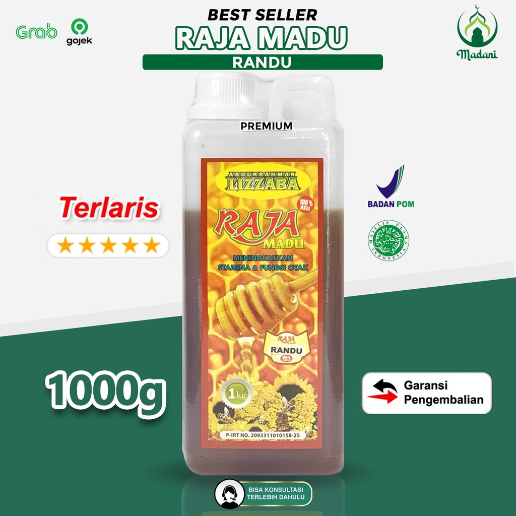 

Madu Raja Randu 100% Asli Tanpa Campuran 1kg