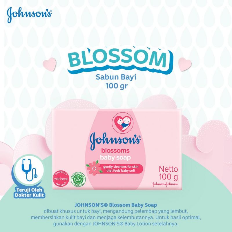Johnsons Baby Soap 100gr/Sabun Batangan Bayi