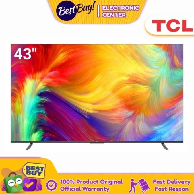 TCL 43P635 43 P635 Smart TV 43 Inch UHD 4K GOOGLE TV Premium Panel A+