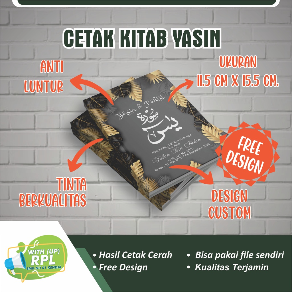 

BUKU YASIN ARAB LATIN TRJEMAHAN GRATIS PASANG FOTO