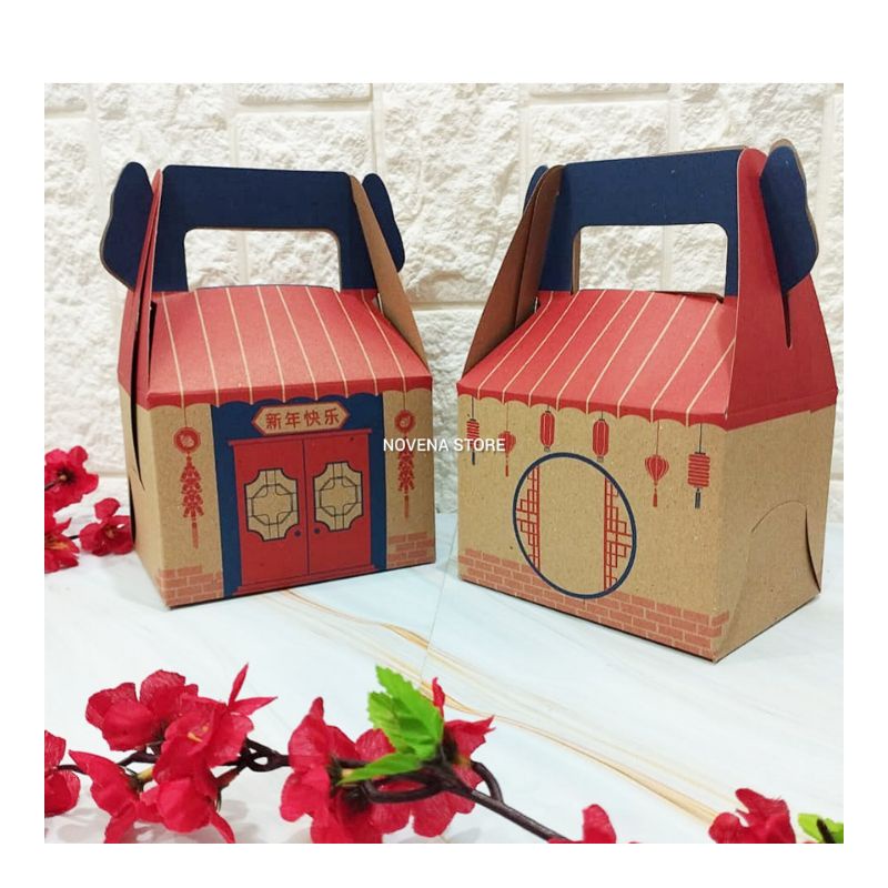 

BOX IMLEK 14X10X10CM KOTAK DUS GOODIE BAG PERMEN COKLAT CNY