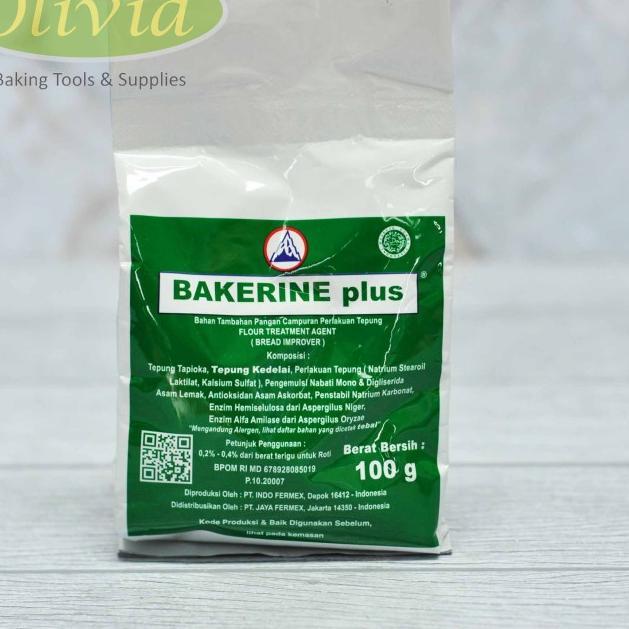 

codeJj8J3 Bakerine Plus Sachet Bakerin Bread Improver/Pengempuk/Pelembut 100gr