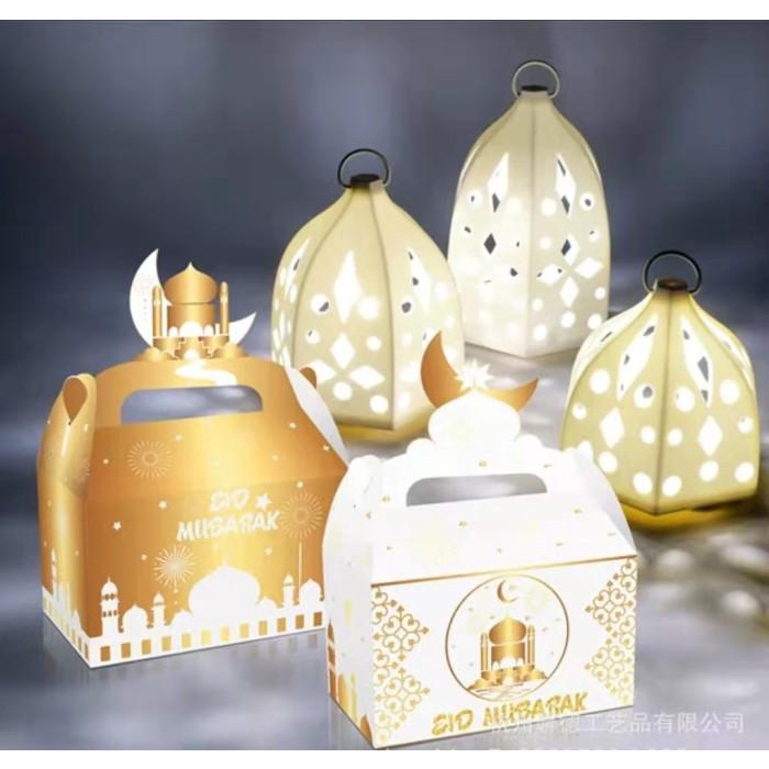 

Packaging Kotak Box Kue 12Pc Tas Kemasan Lebaran Hampers Idul Fitri B 005