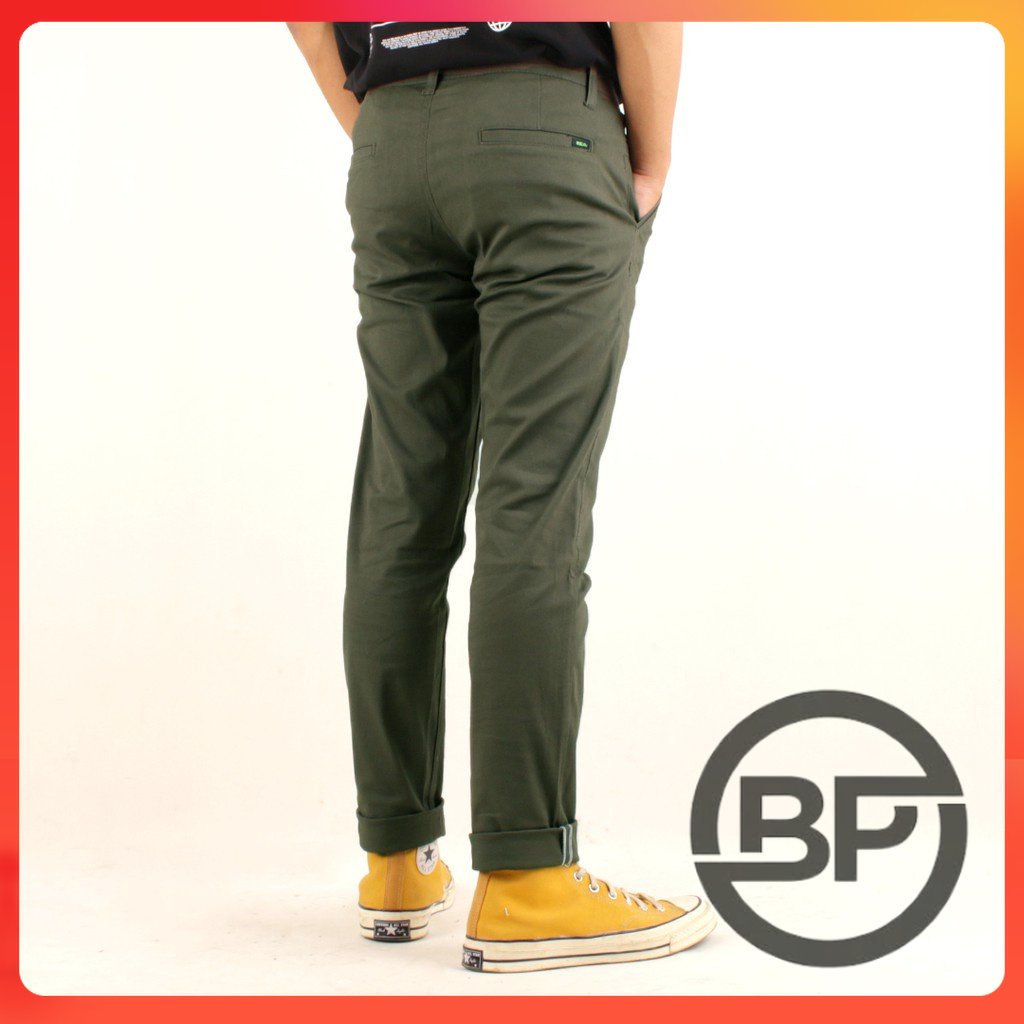 Celana Pria Panjang Chinos Slimfit Strecth formal Casual Ori Dickies
