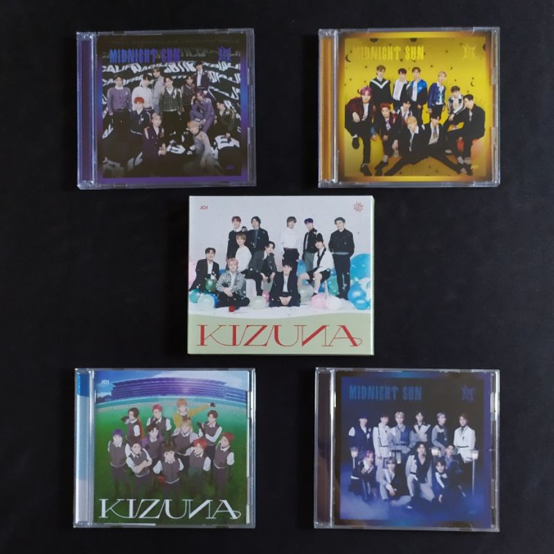 (FREE POSTER) JO1 - KIZUNA & MIDNIGHT SUN ALBUM