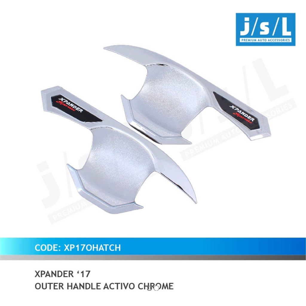 XPANDER 17 Outer Mangkok Cover Model Activo Chrome JSL