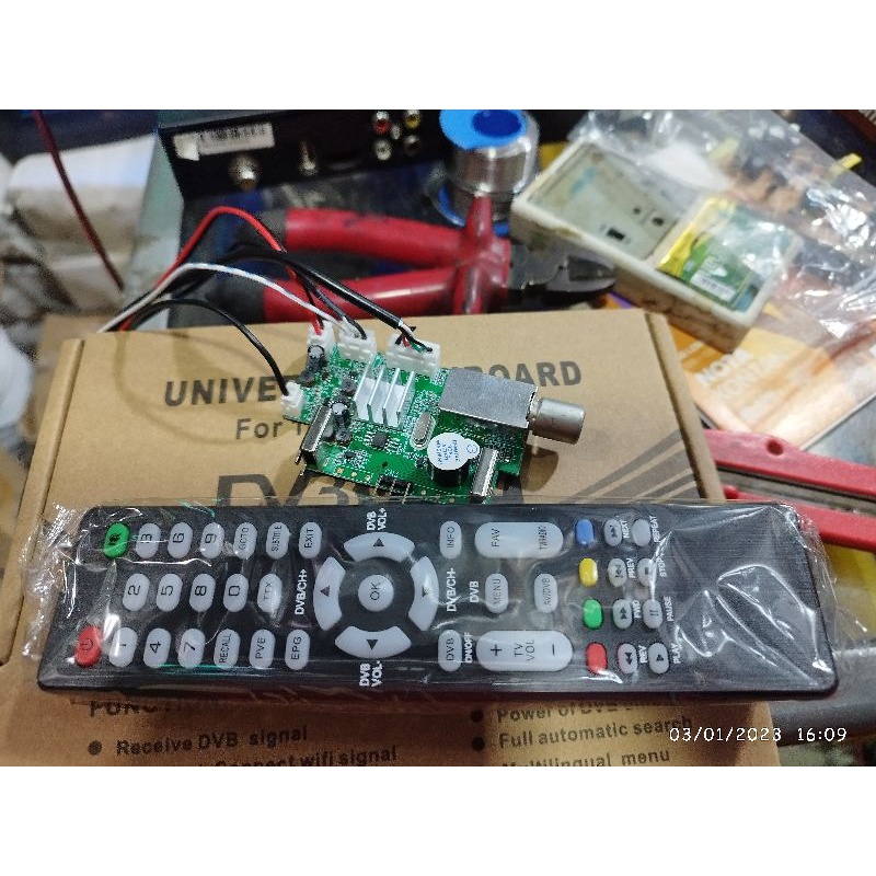 Jual Tuner tv tabung digital dvbt2 universal Shopee Indonesia