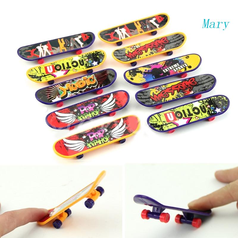 Mary 1pc Papan Jari Mini Untuk Truk Mini Skateboard Mainan Anak Laki-Laki Anak
