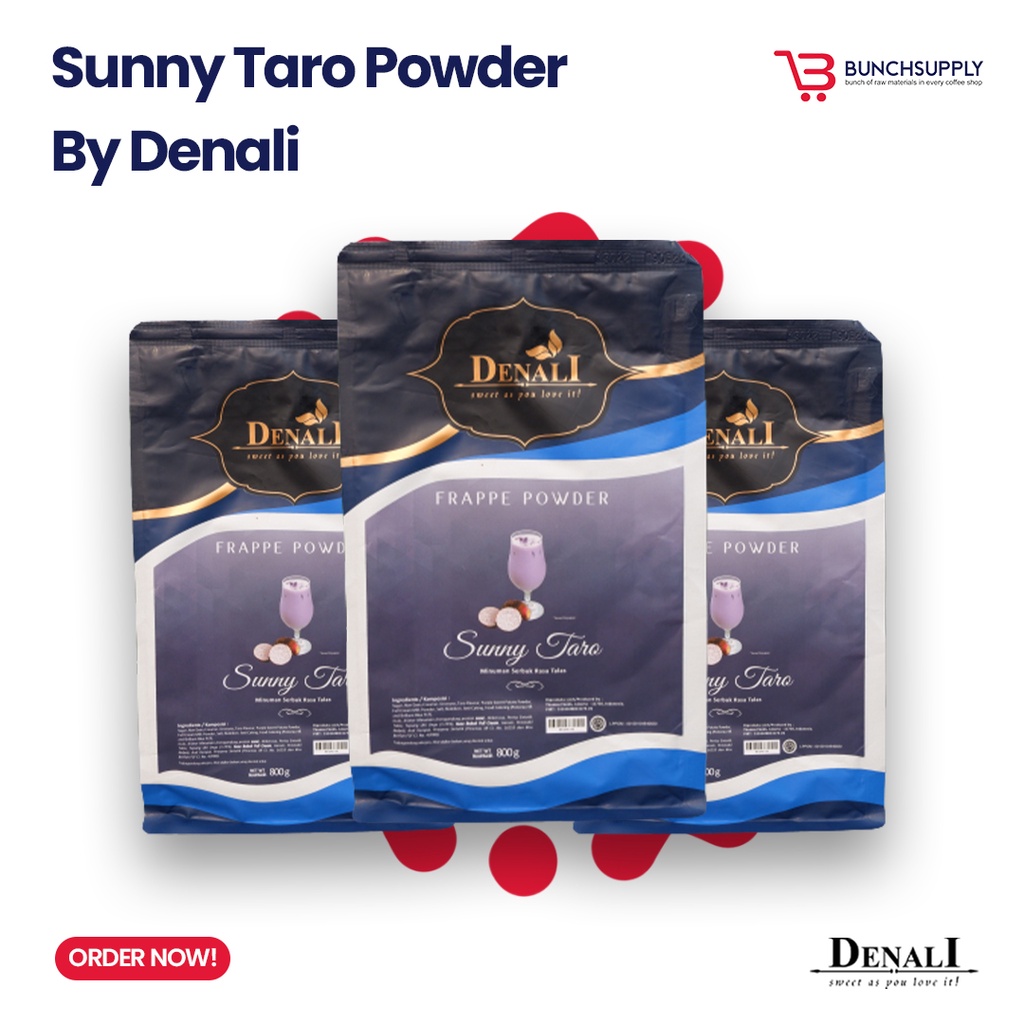 

DENALI Sunny Taro Powder 800gr (BUBUK TARO)