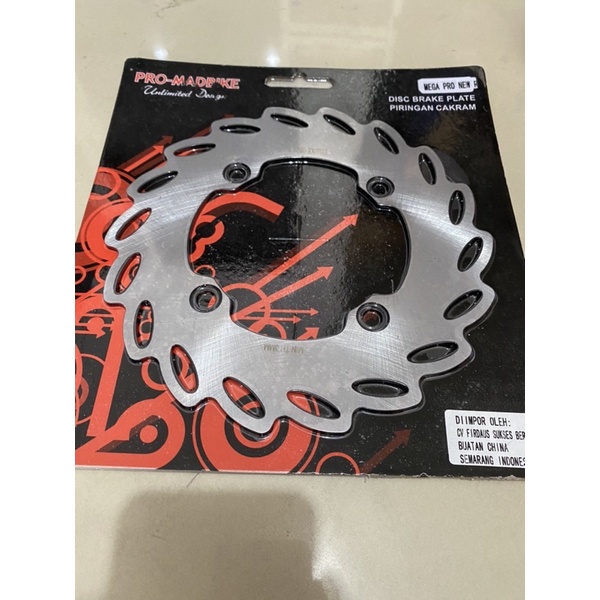Piringan cakram belakang gerigi motor mega pro  new cb 150 r tiger old cb 150