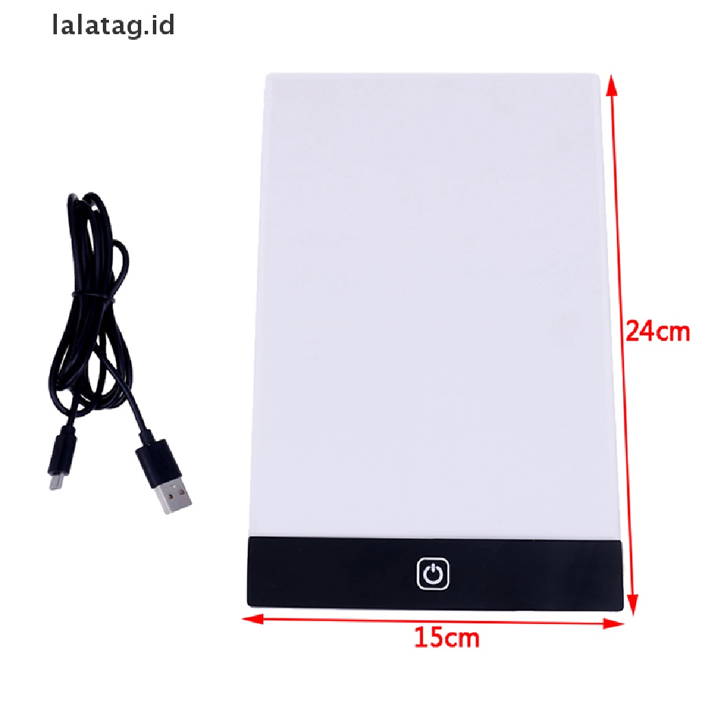 [lalatag] Tablet Gambar led A5 Tipis art Stensil drawing board light box tracing table pad [ID]