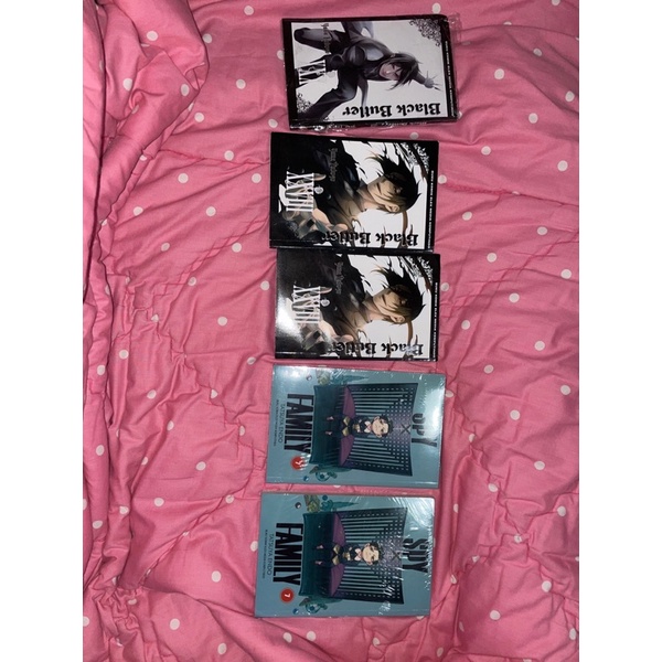 JUAL KOLEKSI KOMIK BLACK BUTLER 28 & 30 SPY X FAMILY 07 JUAL MURAH