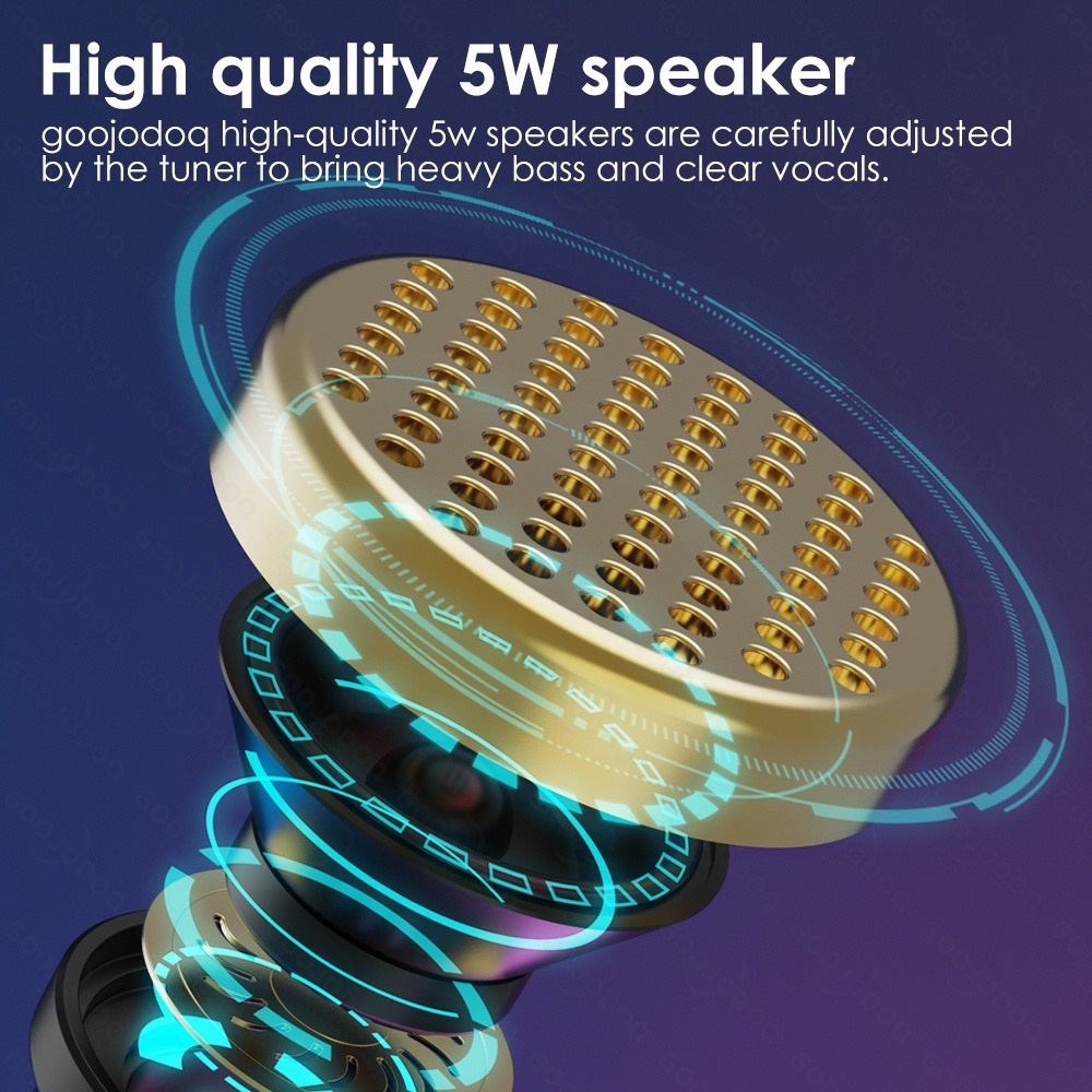 SPEAKER BLUETOOTH BASS MINI PORTABLE TWS DENGAN LED RAINDOW/SPEAKER RADIO/SPEAKER BT/ SPEAKER LED STEREO