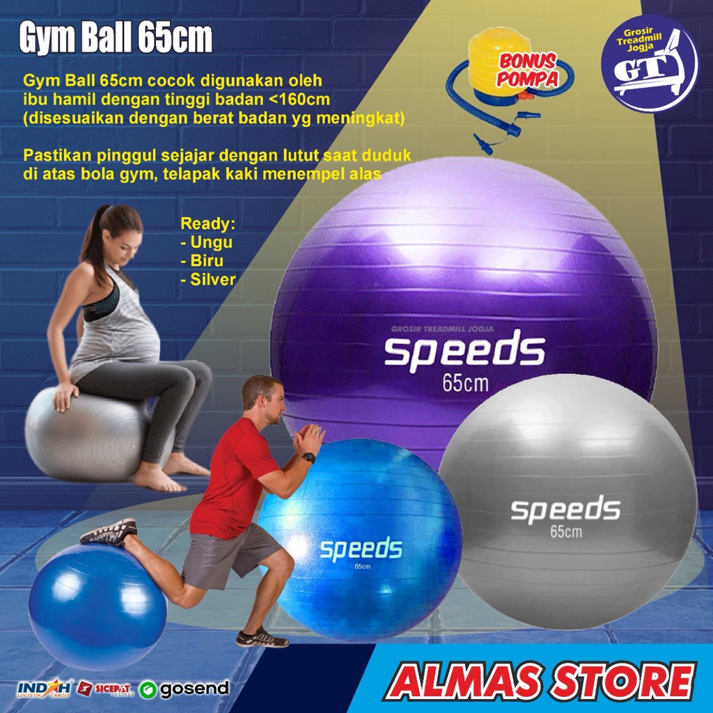Gym Ball Gym Ball Ibu Hamil Speeds 65cm