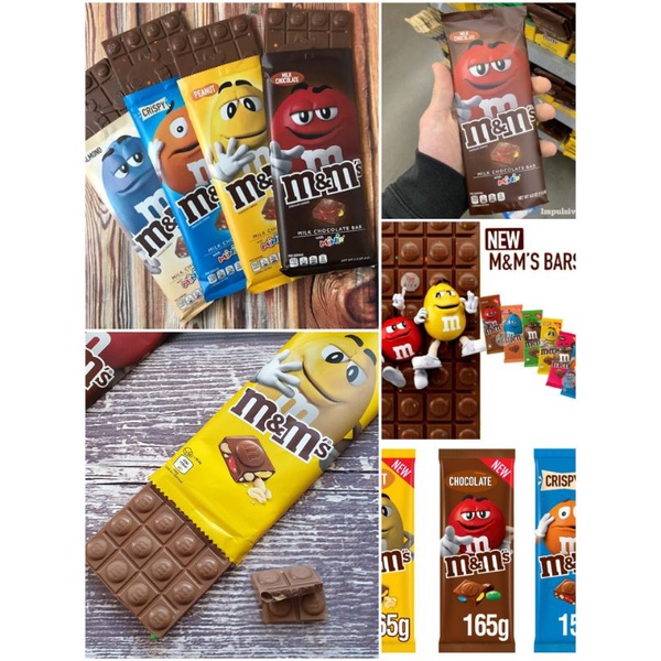 

M&M's Chocolate Bar 150g/165g Product UK