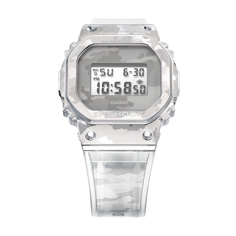 Casio G-Shock GM-5600SCM-1E Skeleton Camouflage Camou Limited Watch