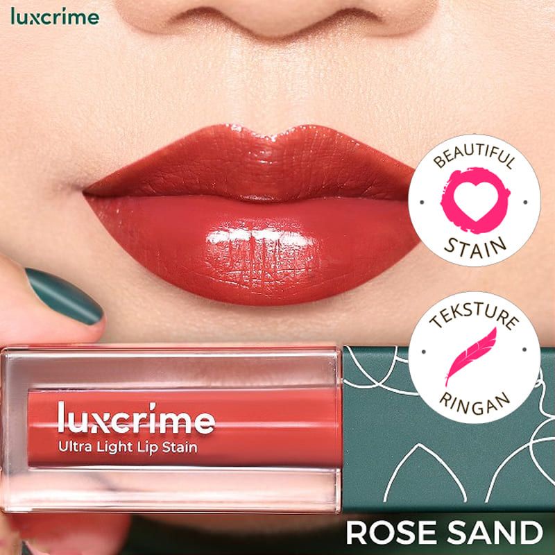 Luxcrime Ultra Light Lip Stain - Rose Sand