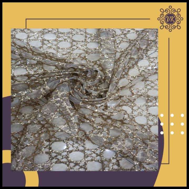 Kain Tulle Sequin/ Kain Tile Sequin