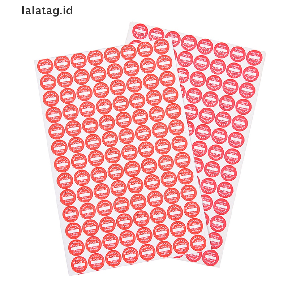 [lalatag] 208pc 10mm Garansi fragile seal label er universal Bergaransi VOID er [ID]