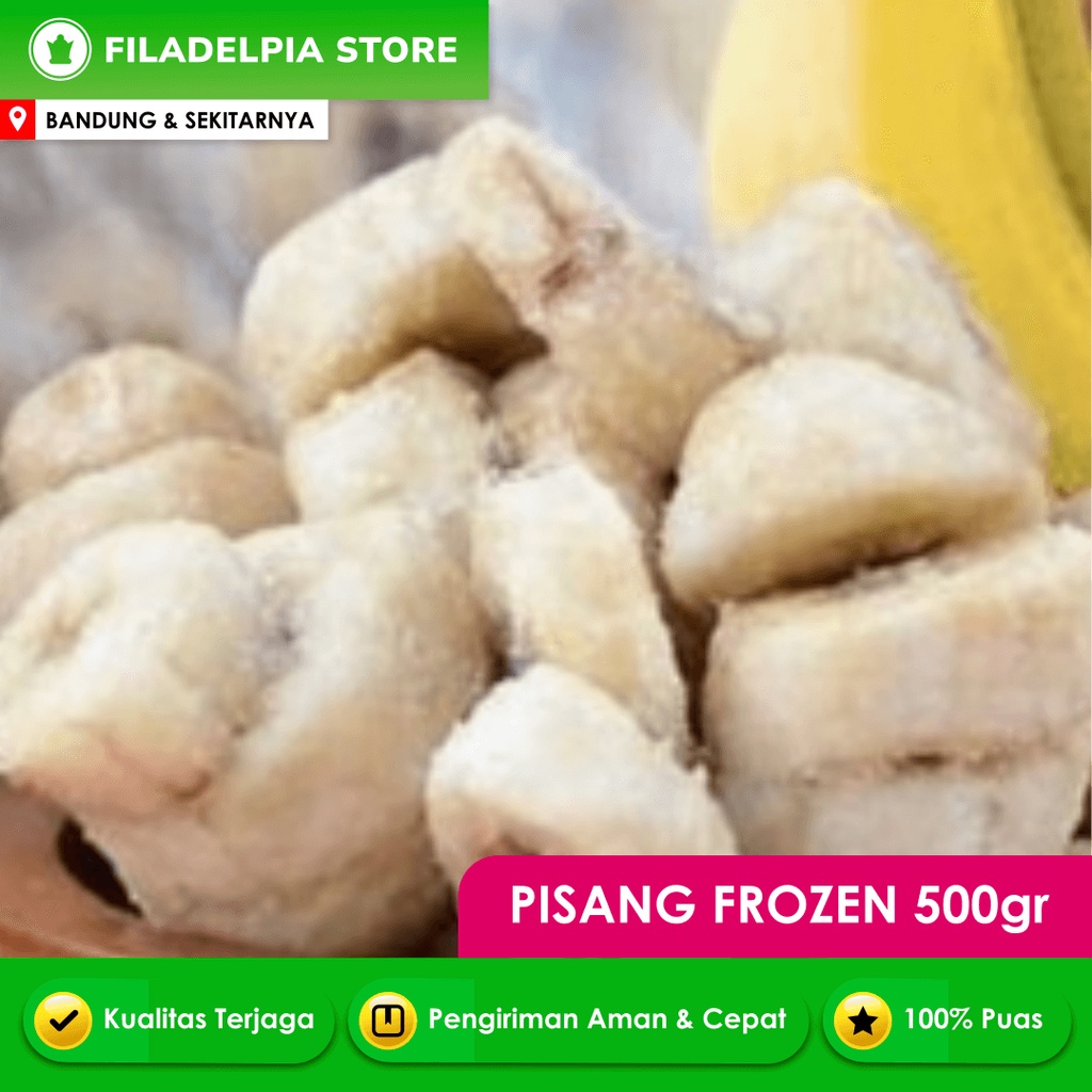 

Pisang Frozen 500gr Buah Beku Promo Diskon Bandung