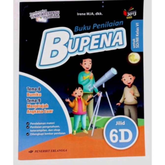 bupena 6d kelas 6 sd erlangga
