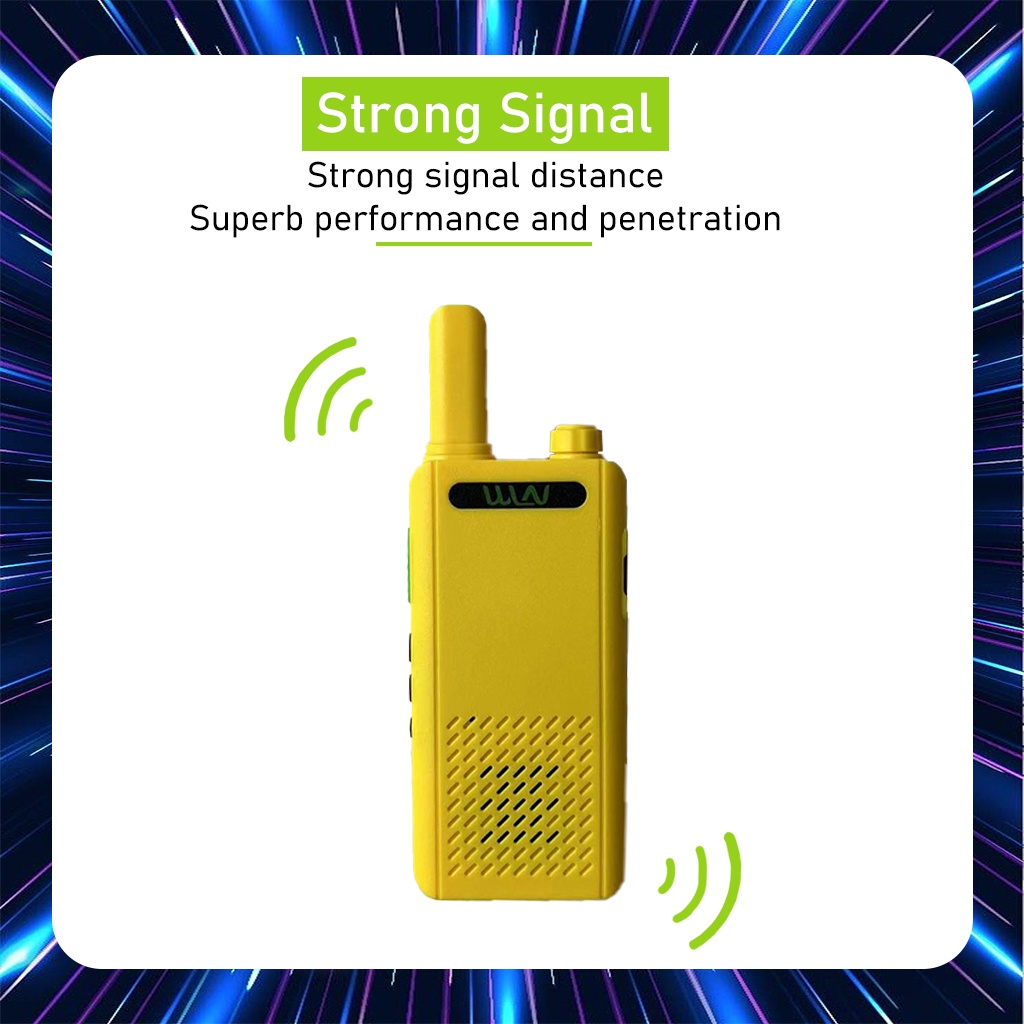 Walkie Talkie WLN KD-C160 Waterproof Portable Walky Talky Jarak Jauh 10km(Max) 2 Way Radio Walkie Talkies HT Handy Talky
