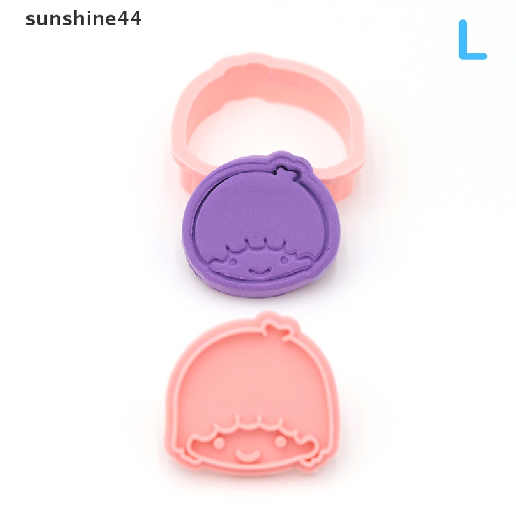 Sunshine 1PC Seri Kartun Cetakan Biskuit Fondant Pastry Cutter Alat Baking Cookies Cetakan.