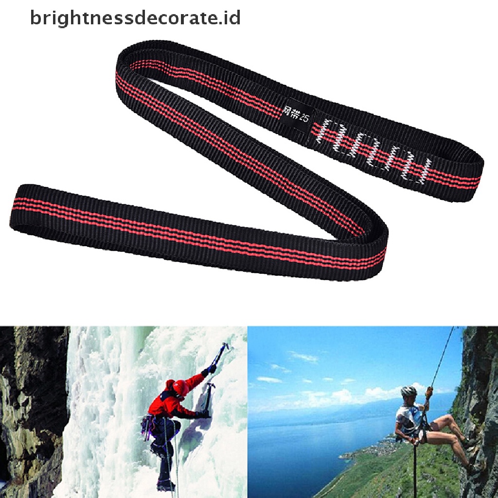 [Birth] 25kn 60cm Climbing Sling bearing Strap Tali Penguat Sabuk Load-bearing Bandlet [ID]
