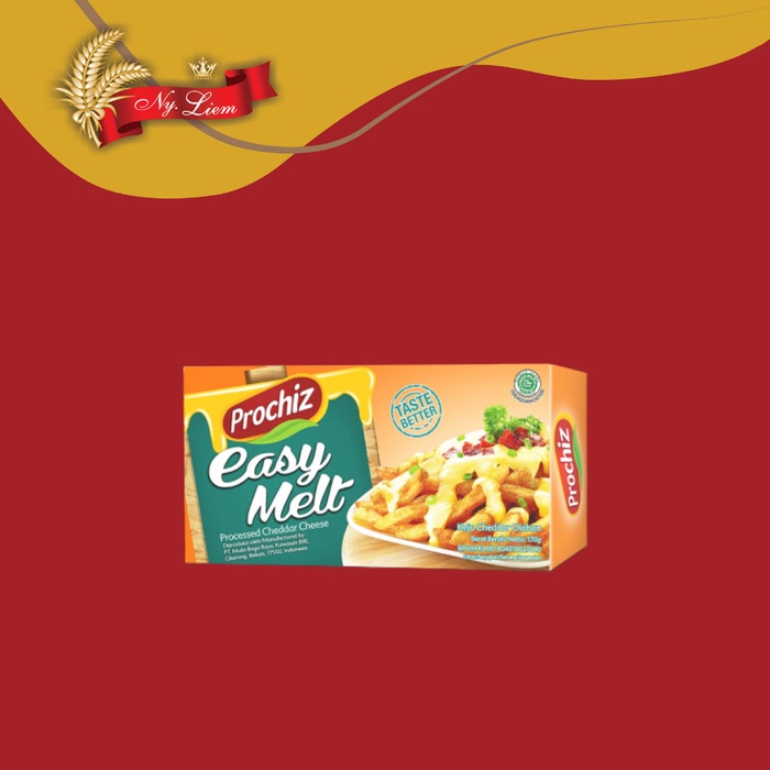 

PROCHIZ Easy Melt / Keju Cheddar Olahan 160 gram