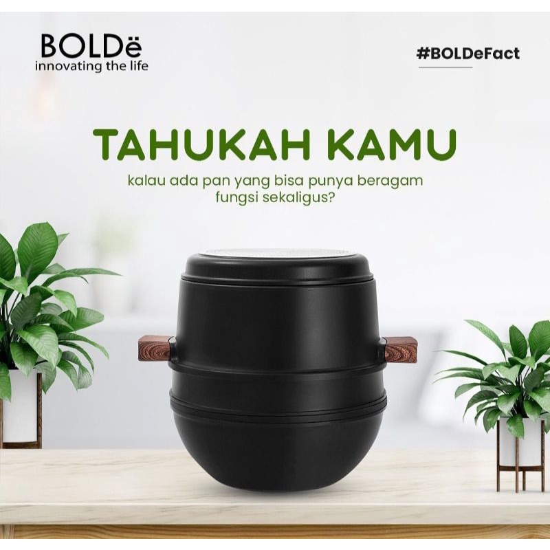 Organic Green ALL IN ONE Cookwares 9 Pcs  Original Bolde
