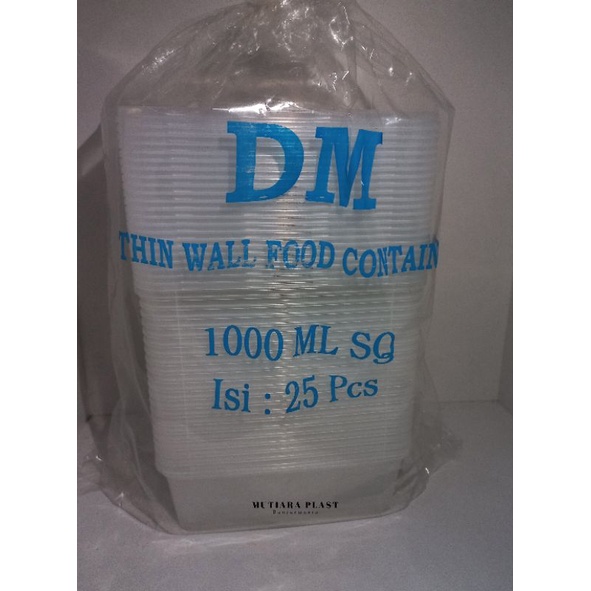 Thinwall square DM 1000ml SQ (DM)