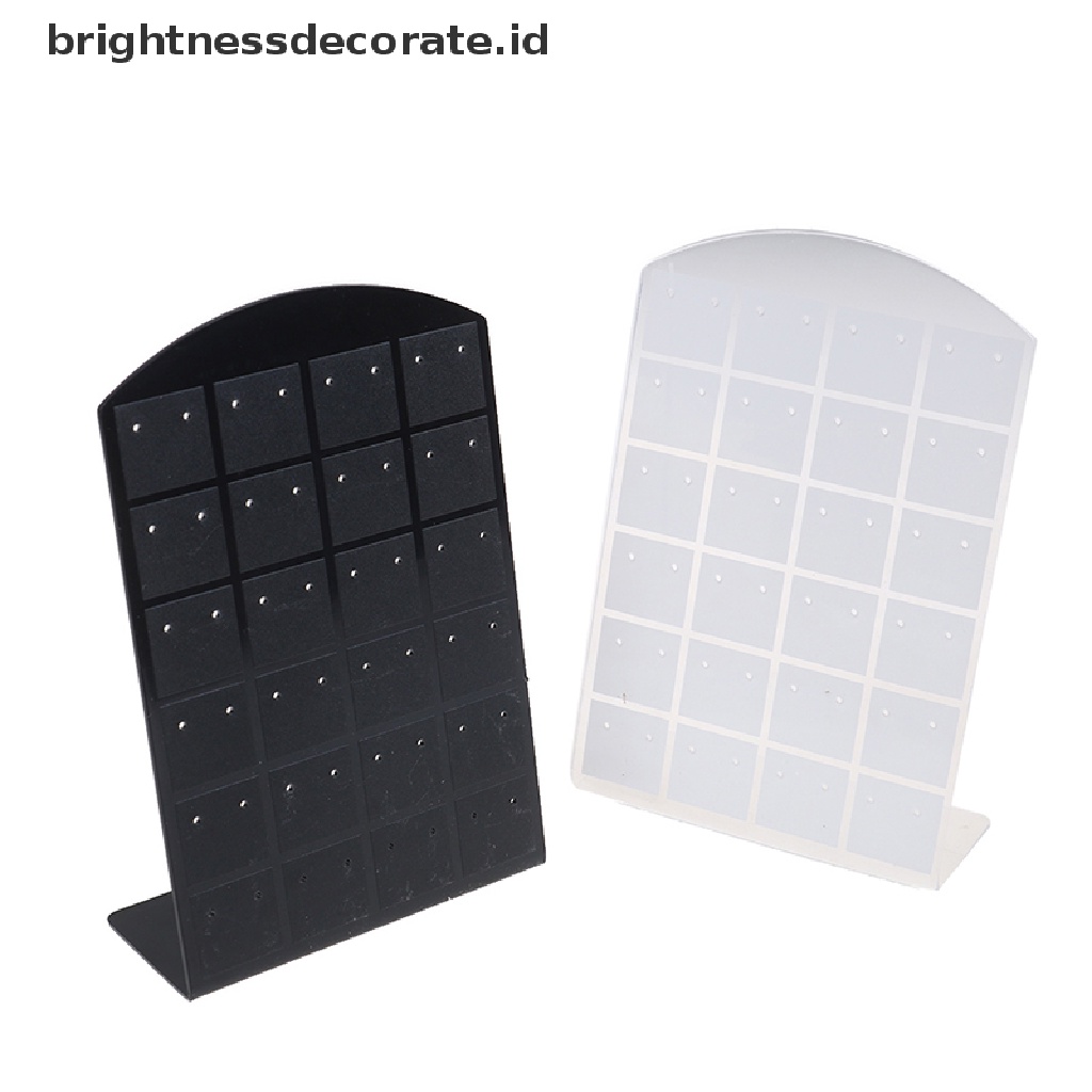 [Birth] 1pc stand display Anting 48lubang Atau Tempat Perhiasan Nyaman show case tool [ID]