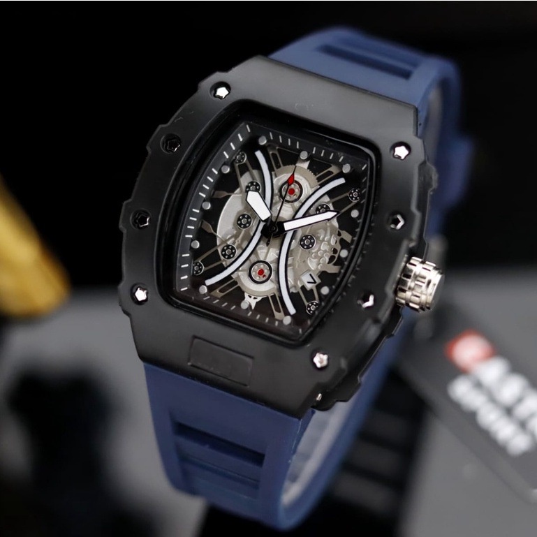 RYU Jam Tangan RM Sport Karet Anti Air