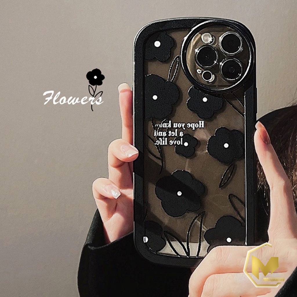 SS128 SOFTCASE FLOWER RETRO IPHONE 7 8 7+ 8+ X XS XS MAX XR 11 12 13 14 PRO MAX PLUS MA3822