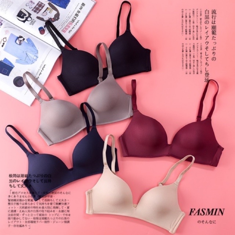 Bra Polos Wanita Bahan Lembut Import