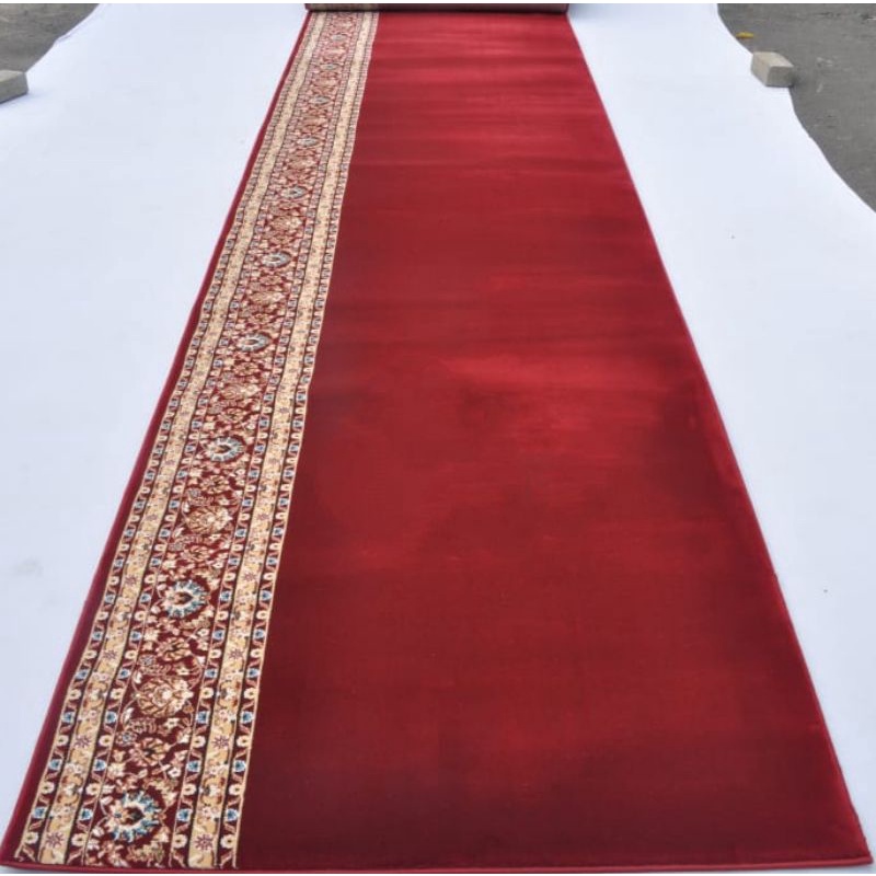 Karpet Masjid Isfahan Tebal 18mm Rollan 6m / Karpet Sajadah / Karpet Mushola