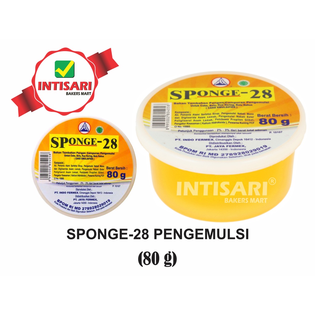 

SPONGE-28 PENGEMULSI 80 G