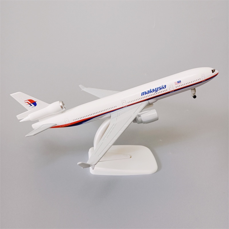 Malaysia Airlines MD-11 Diecast Model Pesawat MAS MD11 Model Pesawat Dengan Landing Gear