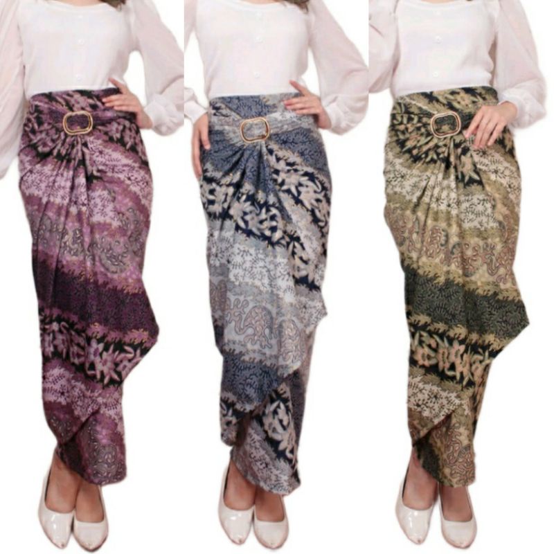 ( 50 Motif ) Rok Lilit Batik Modern Motif Terbaru / Rok Serut / Kain Batik / Rok Kebaya / Rok Batik Floral / Bawahan Kebaya Wisuda Modern