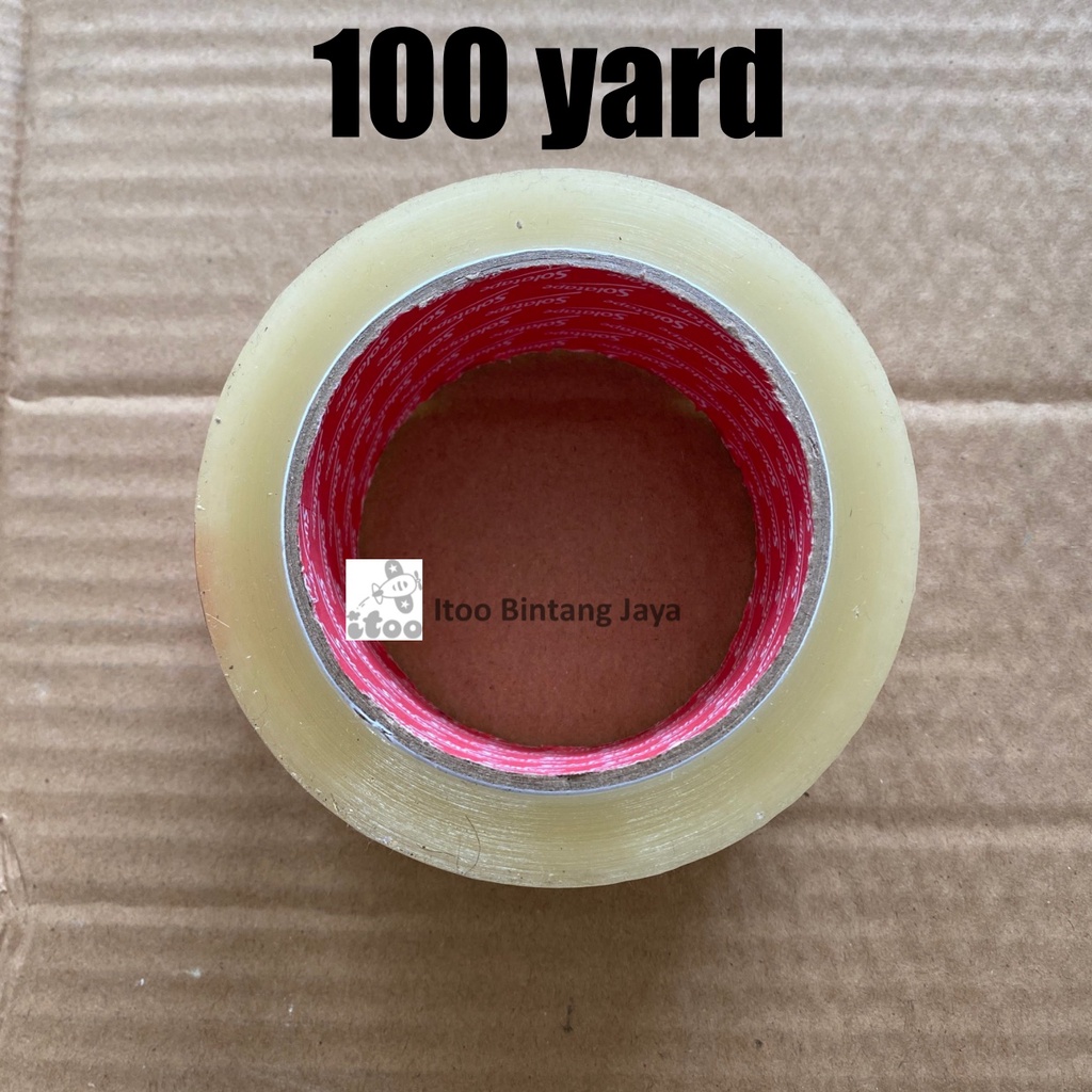 

Lakban Plakban OPP Bening Coklat 100 Yard 48mm / 2 inch