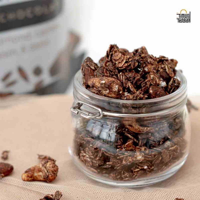 Timur Tengah Granola Dark Chocolate | vanila | blueberry 500 gr Sereal Makanan Sehat cod Makassar