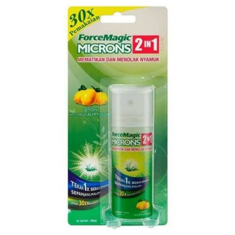 FORCE MAGIC MICRONS 2IN1 OBAT NYAMUK SEMPROT OBAT NYAMUK SPRAY BAYGON ELEKTRIK